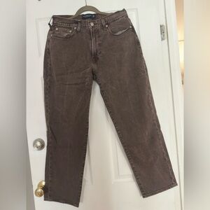 Abercrombie & Fitch Brown Athletic Vintage Loose Pants 30x30